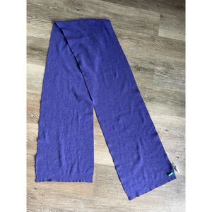 VINTAGE Purple BENETTON SCARF Excellant Condition